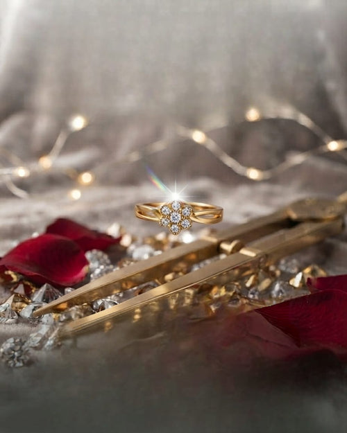 Elegant Gold-Tone Fashion Rings – 6 Stylish Designs for Women