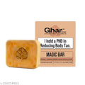 Ghar Soaps Magic Soap with Saffron & Sandalwood – Tan-Reducing Bath Soap | 100g